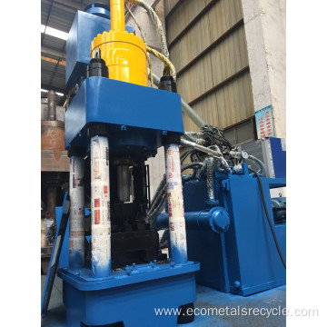 Vertical Aluminum Chips Packing Pressing Briquette Machine